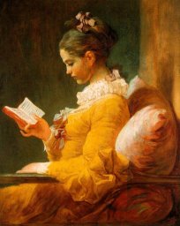 La Liseuse, by Fragonard, depicts the romance between book and reader.
